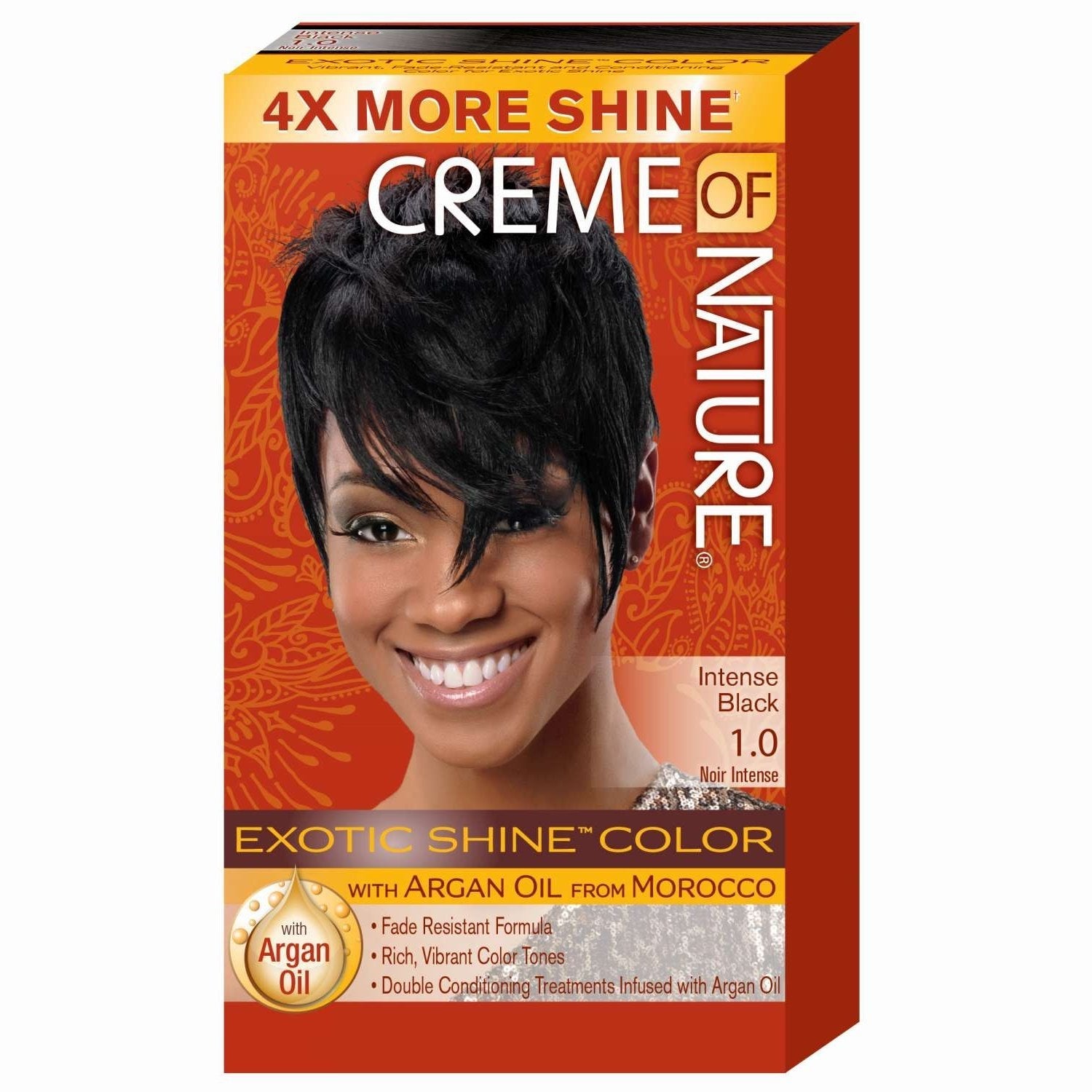 Creme Of Nature Exotic Gel Hair Color 01.00 Intensive Black Creme Of Nature Exotic Gel Hair Color 01.00 Intensive Black