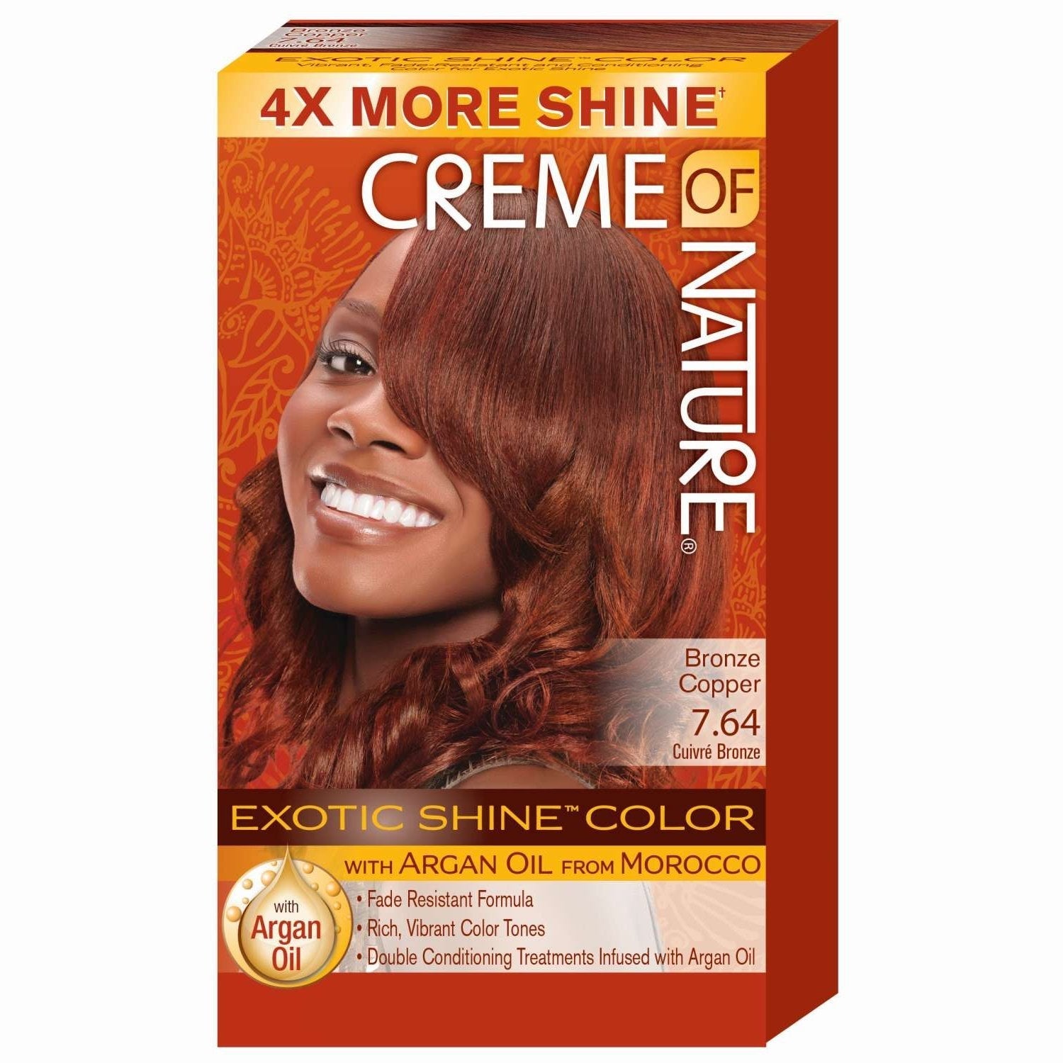 Creme Of Nature Exotic Gel Hair Color 07.64 Bronze Copper Creme Of Nature Exotic Gel Hair Color 07.64 Bronze Copper