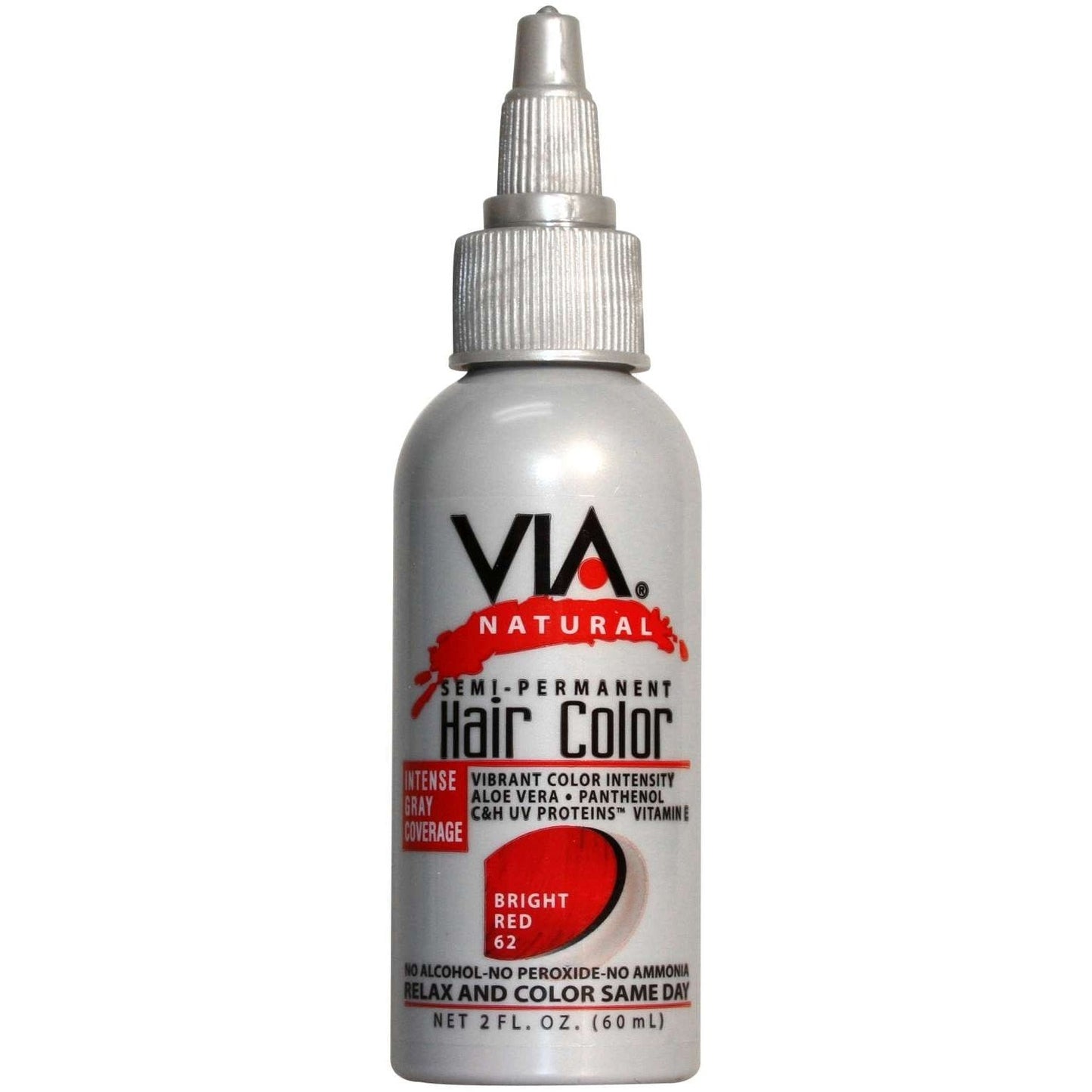 Via Natural Hair Color 062 Bright Red