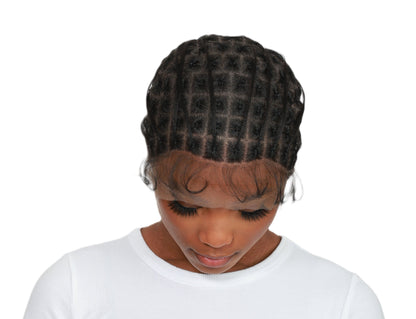 Queen B Pre-Knot Full Lace Cap - 99 Knots
