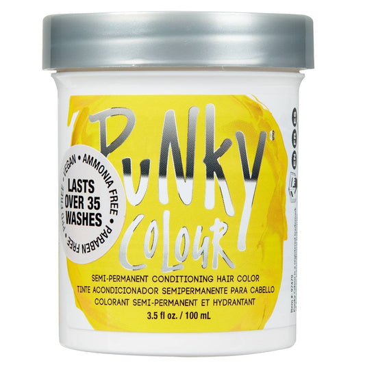 Punky Colour Semi-Permanent Hair Color Bright Yellow