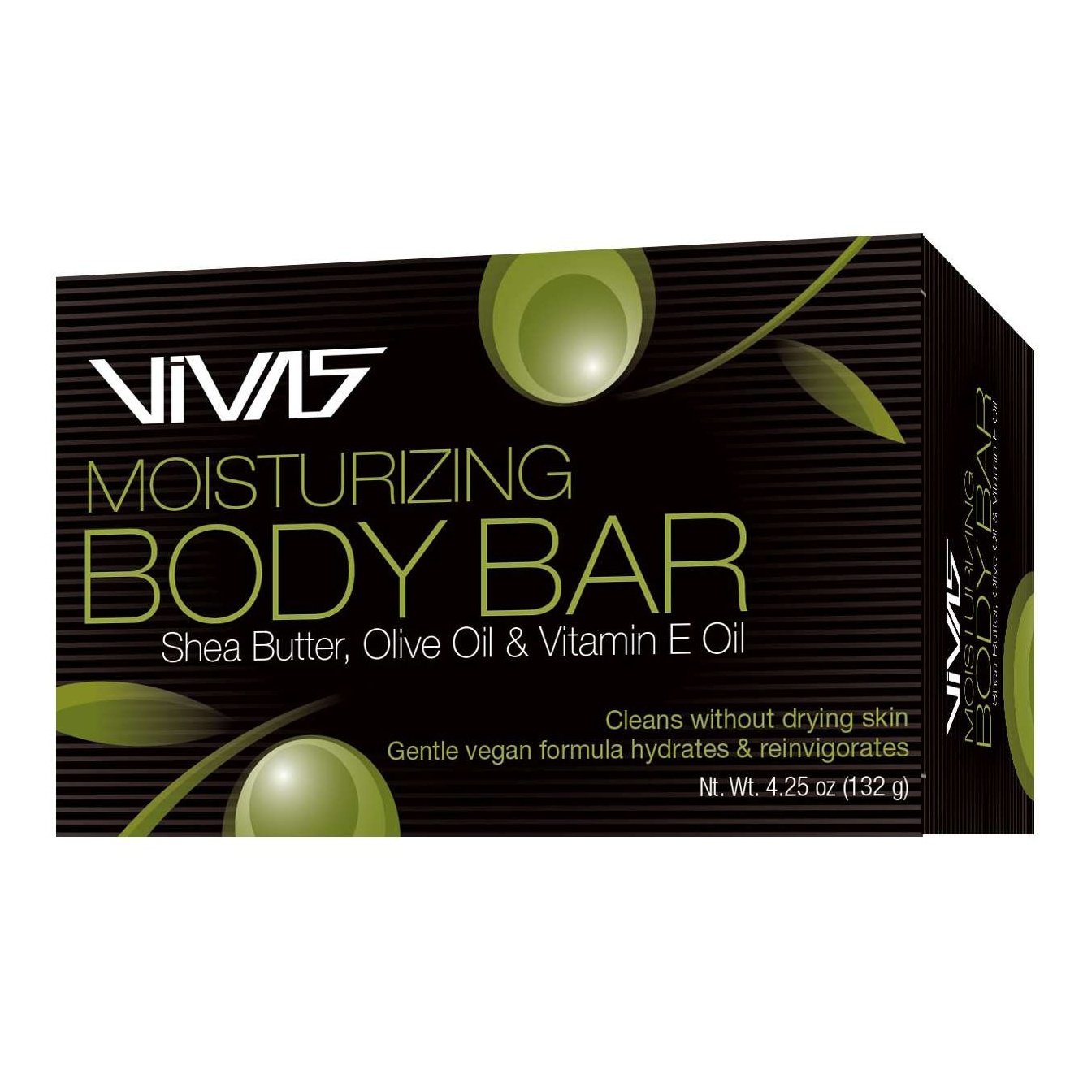 Vivas Moisturizing Body Bar 4.25 Oz