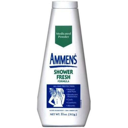 Ammens Medicated Powder Scented Fresh 11 Oz