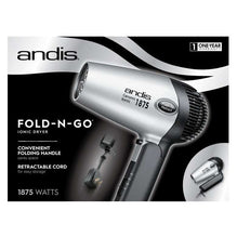 Andis Fold-N-Go 1875 W Ionicceramic Hair Dryer