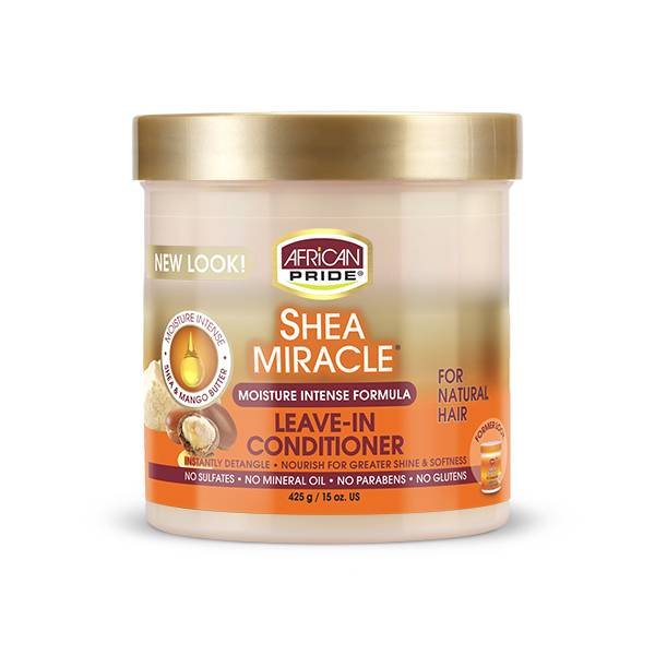 AFRICAN PRIDE SHEA BUTTER MIRACLE LEAVE-IN CONDITIONER