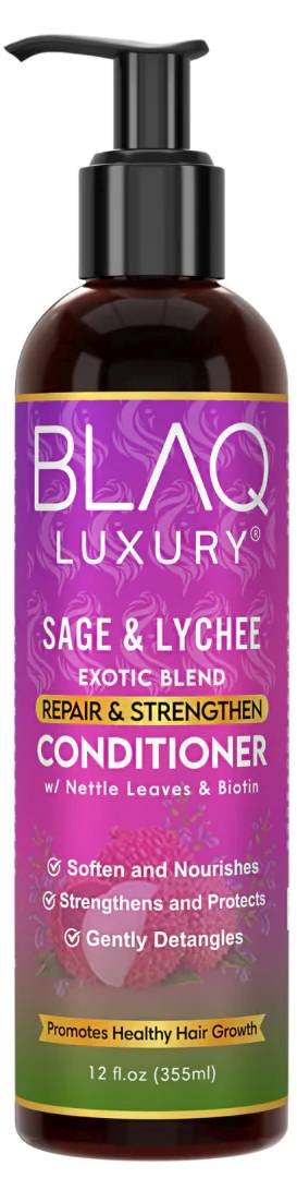 Blaq Luxury Sage And Lyche Repair & Strengthen Conditioner