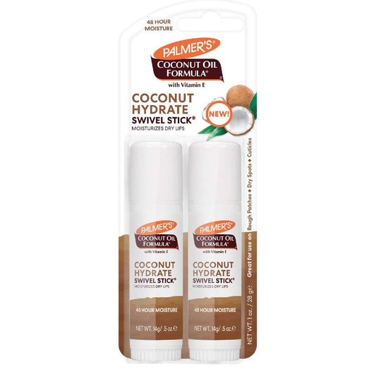 Palmers Palmers Coconut Oil Swivel Stick Twin Pack 0.5 Oz