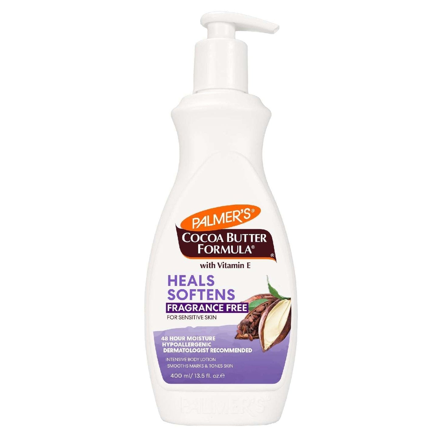 Palmers Cocoa Butter Lotion Fragrance Free 13.5 Oz