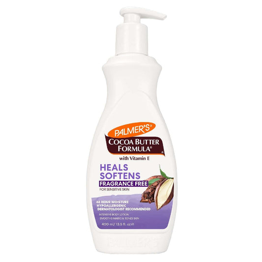 Palmers Cocoa Butter Lotion Fragrance Free 13.5 Oz