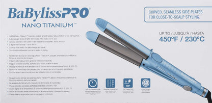 BABYLISSPRO NANO TITANIUM 1 INCH U STYLER IRON