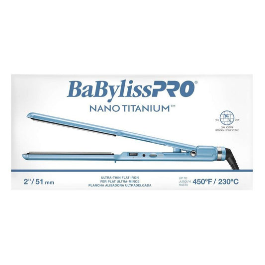 Babylisspro Nano Titanium Ultra-Thin Straightener 2 In