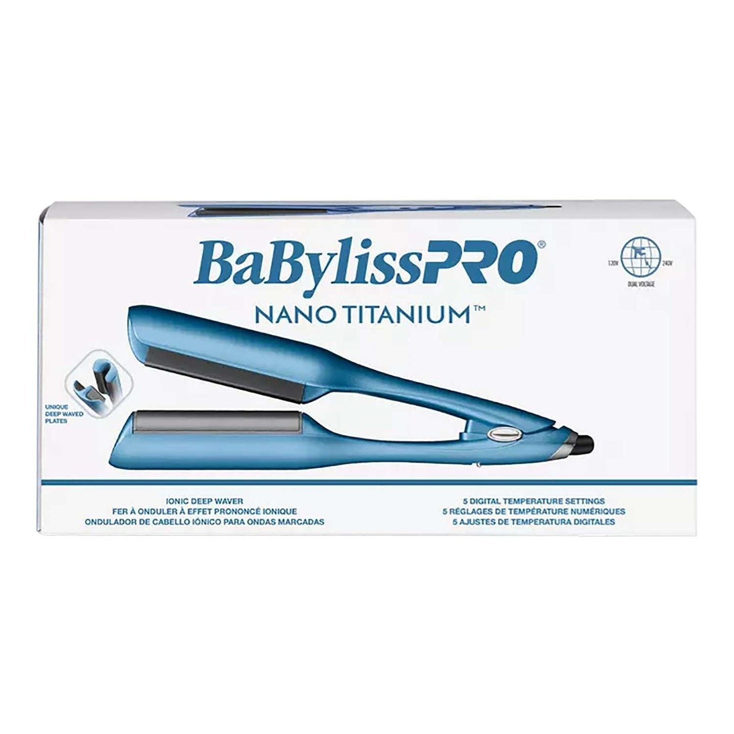 Babylisspro Nano Titanium Compact Ionic Deep Waver