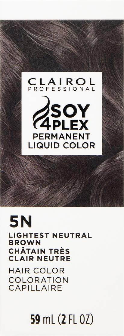 CLAIROL PERMANENT LIQUID 5N LIGHTEST NEUTRAL BROWN