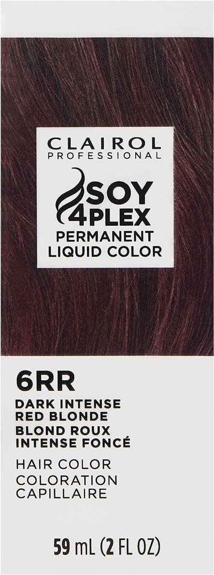 CLAIROL PERMANENT LIQUID 6RR DARK INTENSE RED BLONDE