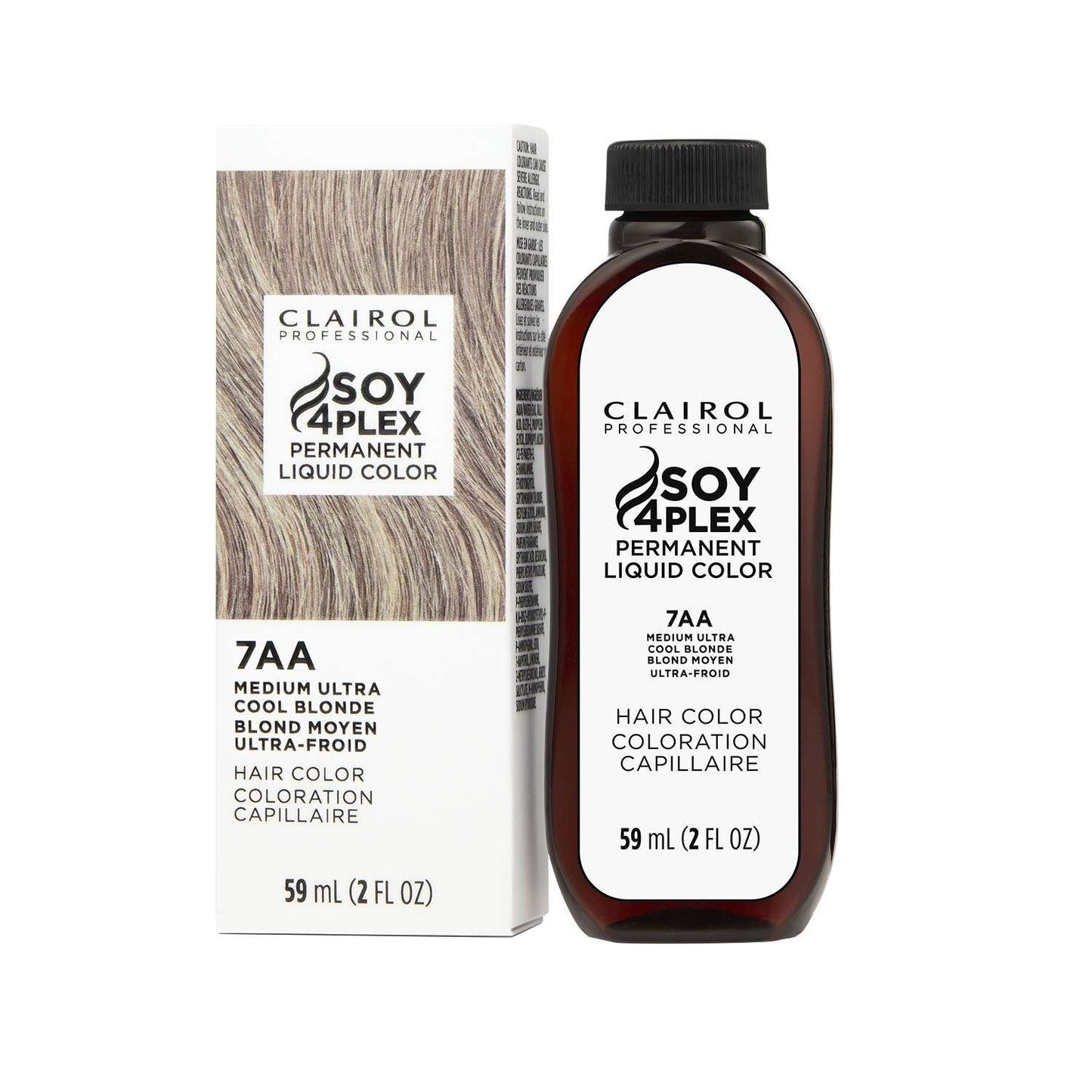 CLAIROL PERMANENT LIQUID 7AA MEDIUM ULTRA COOL BLONDE