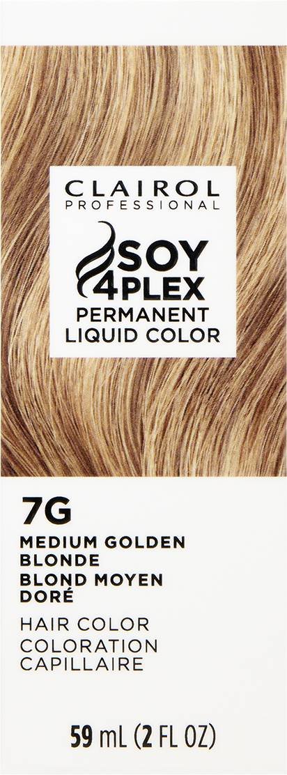 CLAIROL PERMANENT LIQUID 7G MEDIUM GOLDEN BLONDE
