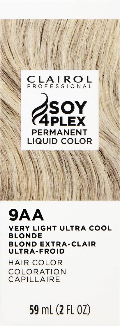 CLAIROL PERMANENT LIQUID 9AA VERY LIGHT ULTRA COOL BLONDE