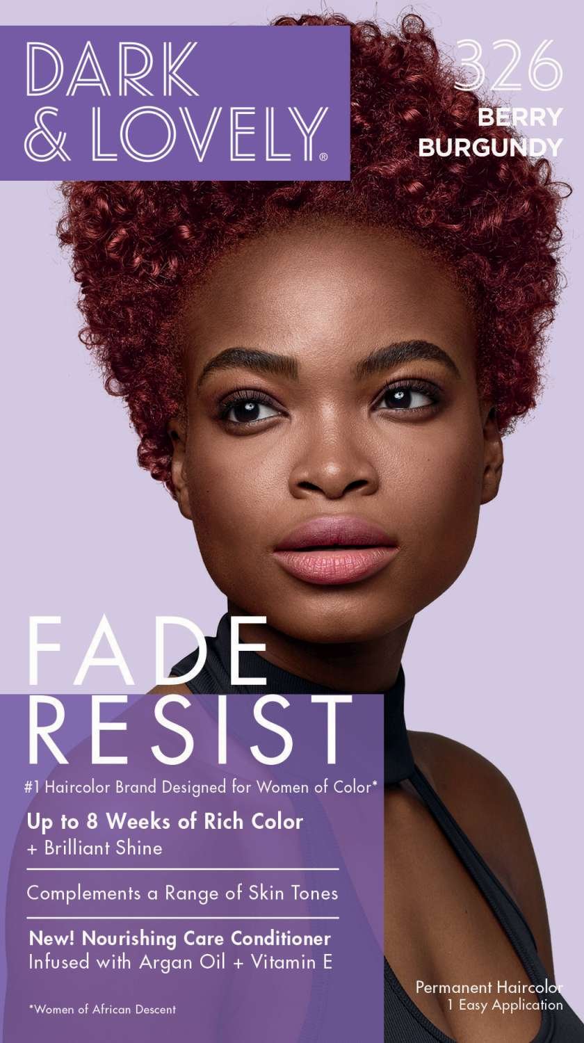 Dark And Lovely Hair Color Fade Resist 326 [Berry Burgundy]