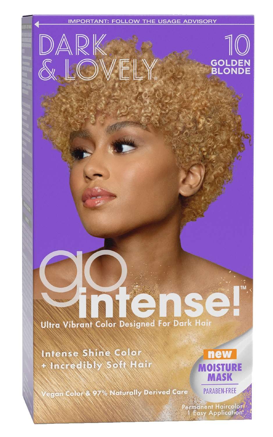 Dark & Lovely Go Intense 010 [Golden Blonde]
