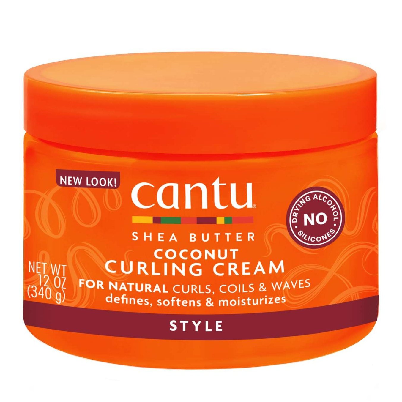 Cantu Shea Butter For Natural Hair Coconut Curling Cream 12 Oz