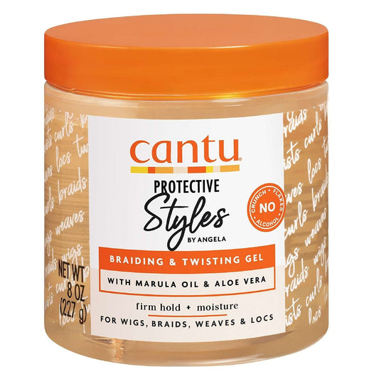 Cantu Protective Styles Braiding  Twisting Gel 8 Oz