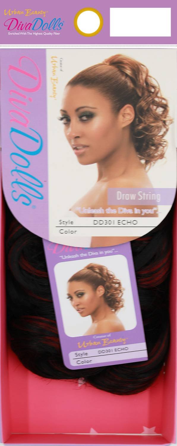 SYNTHETIC DRAW STRING DIVA DOLLS DD301 ECHO COLOR #1