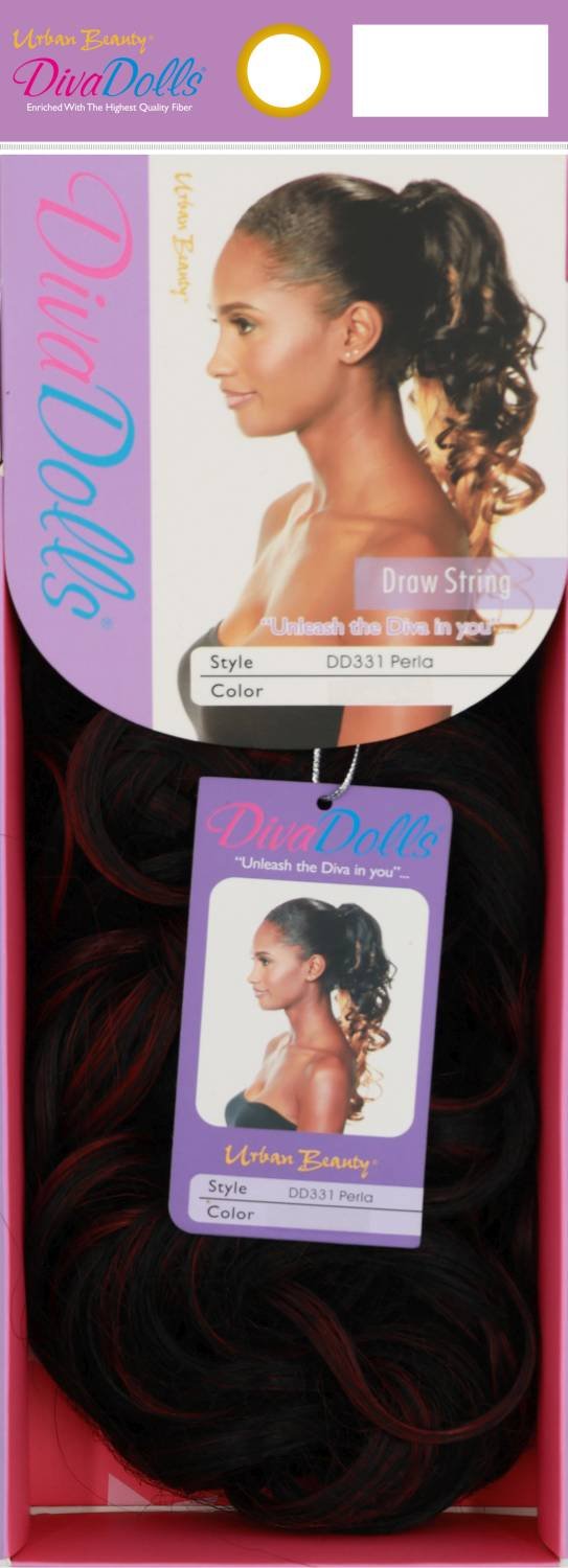 SYNTHETIC DRAW STRING DIVA DOLLS DD331 PERLA COLOR #1