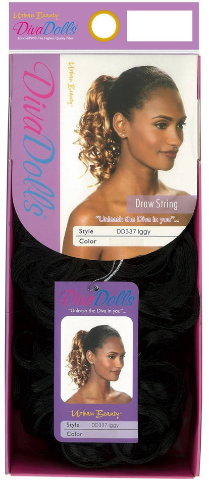 SYNTHETIC DRAW STRING DIVA DOLLS DD337 IGGY COLOR #1B