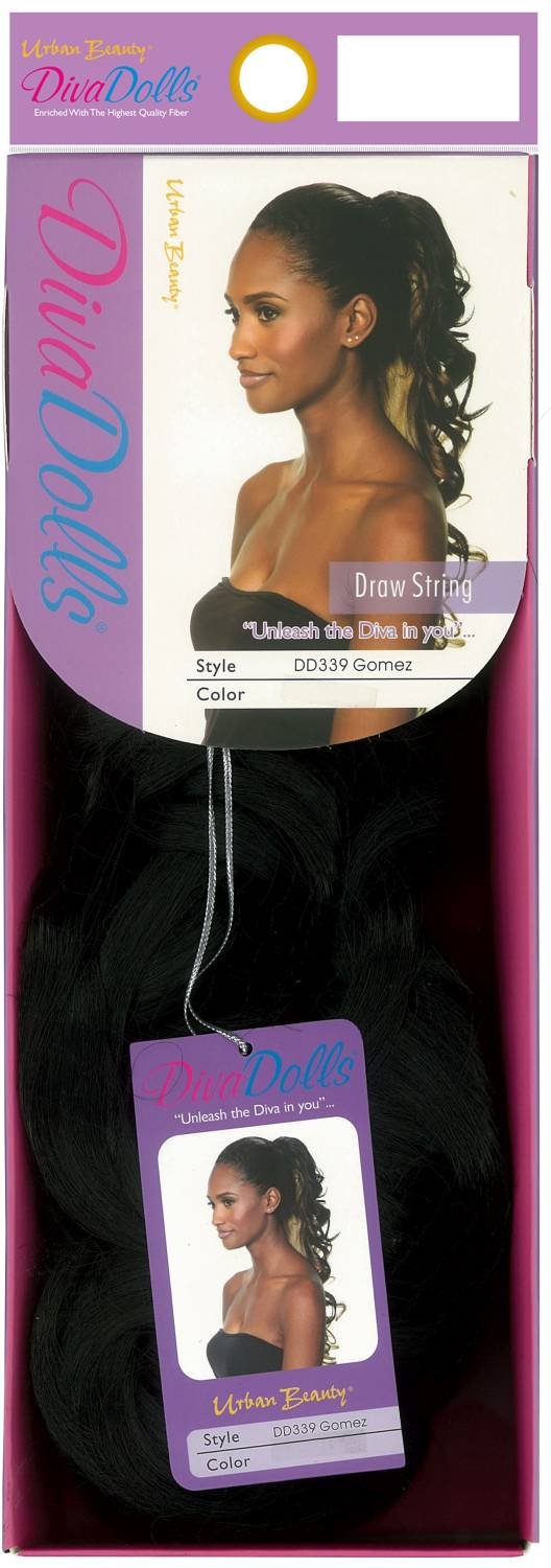 SYNTHETIC DRAW STRING DIVA DOLLS DD339 GOMEZ COLOR #1B