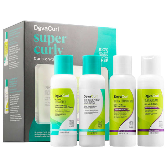 Devacurl Super Curly Curls On The Go Kit 3 Oz