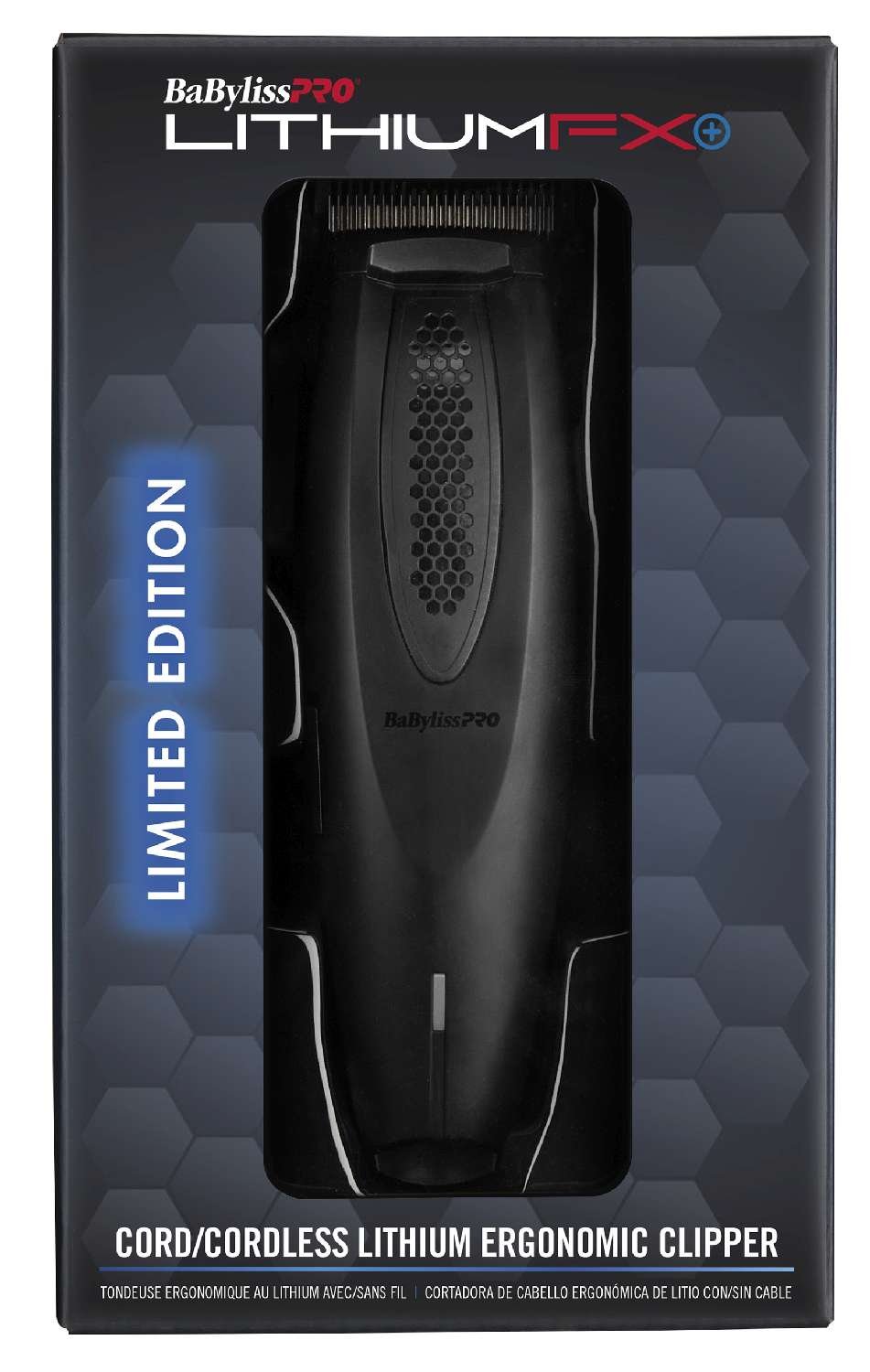 Babylisspro LithiumFx+ Limited Edition Cord/Cordless Lithium Ergonomic Clipper