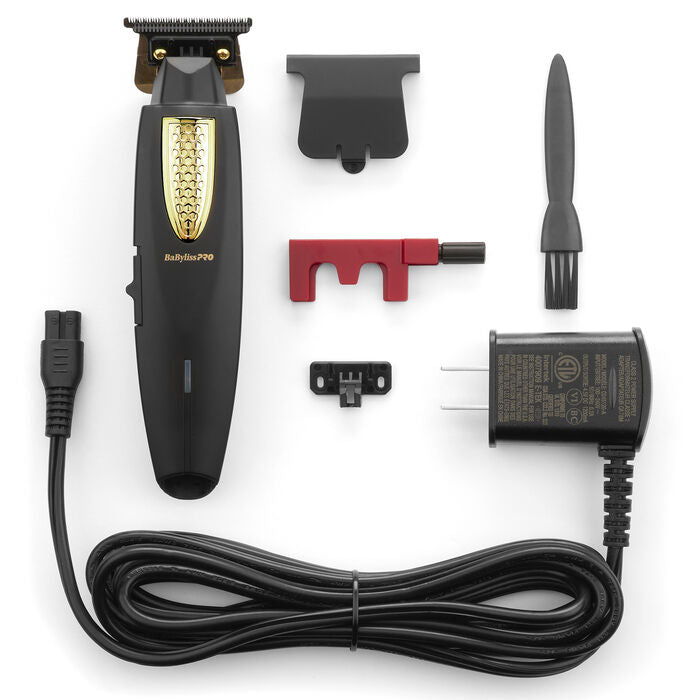 Babyliss Lithium Fx Cordcordless Lithium Ergonomic Trimmer Black And Gold