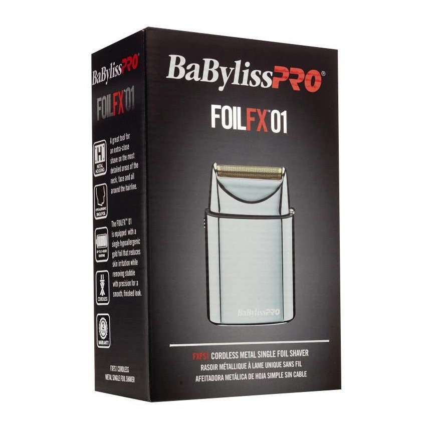 Babylisspro Foilfx01 Cordless Metal Single Foil Shaver