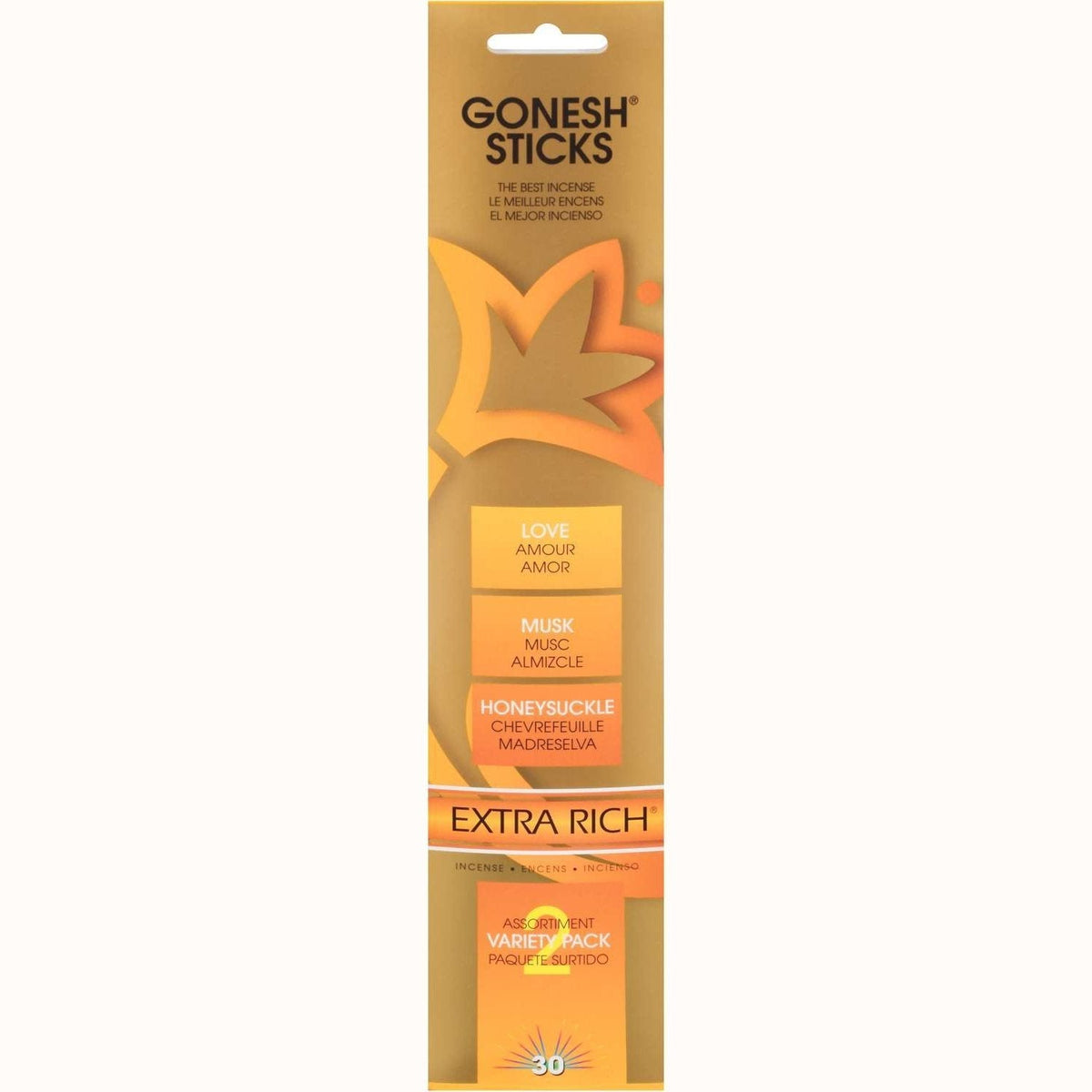 Gonesh Stick Extra Rich Variety 2 20 Piece