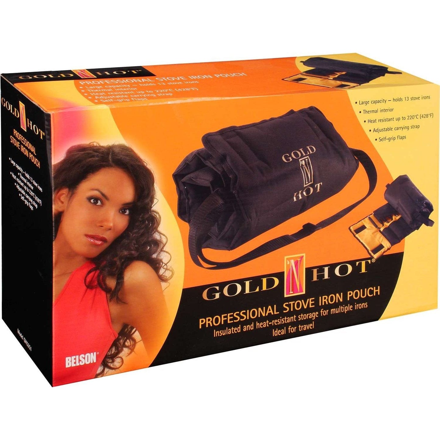 Gold N Hot Stove Iron Pouch 13Pc Hold