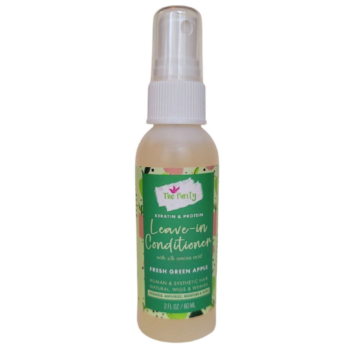 The Purity Leave In Conditioner Mist Fresh Green Apple 2 Oz