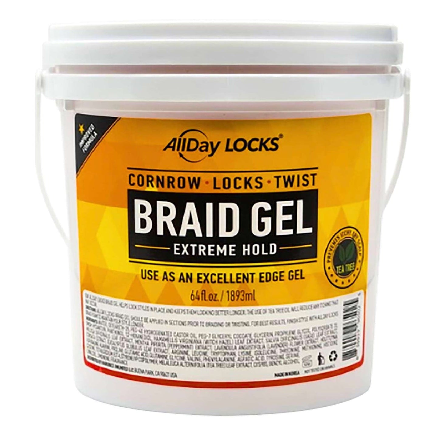 Allday Locks Braid Gel (64 Oz)