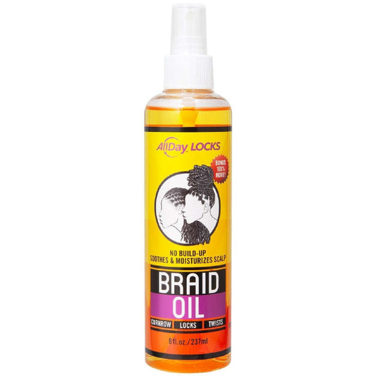 All Day Locks Braid Oil 8 Oz