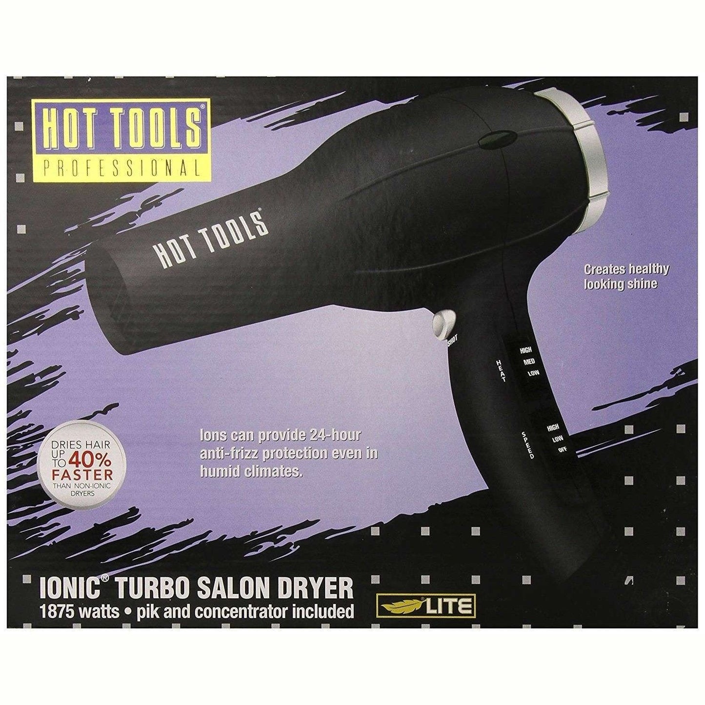 Hot Tools Ionic Anti-Static Professional Dryer Black 1875W