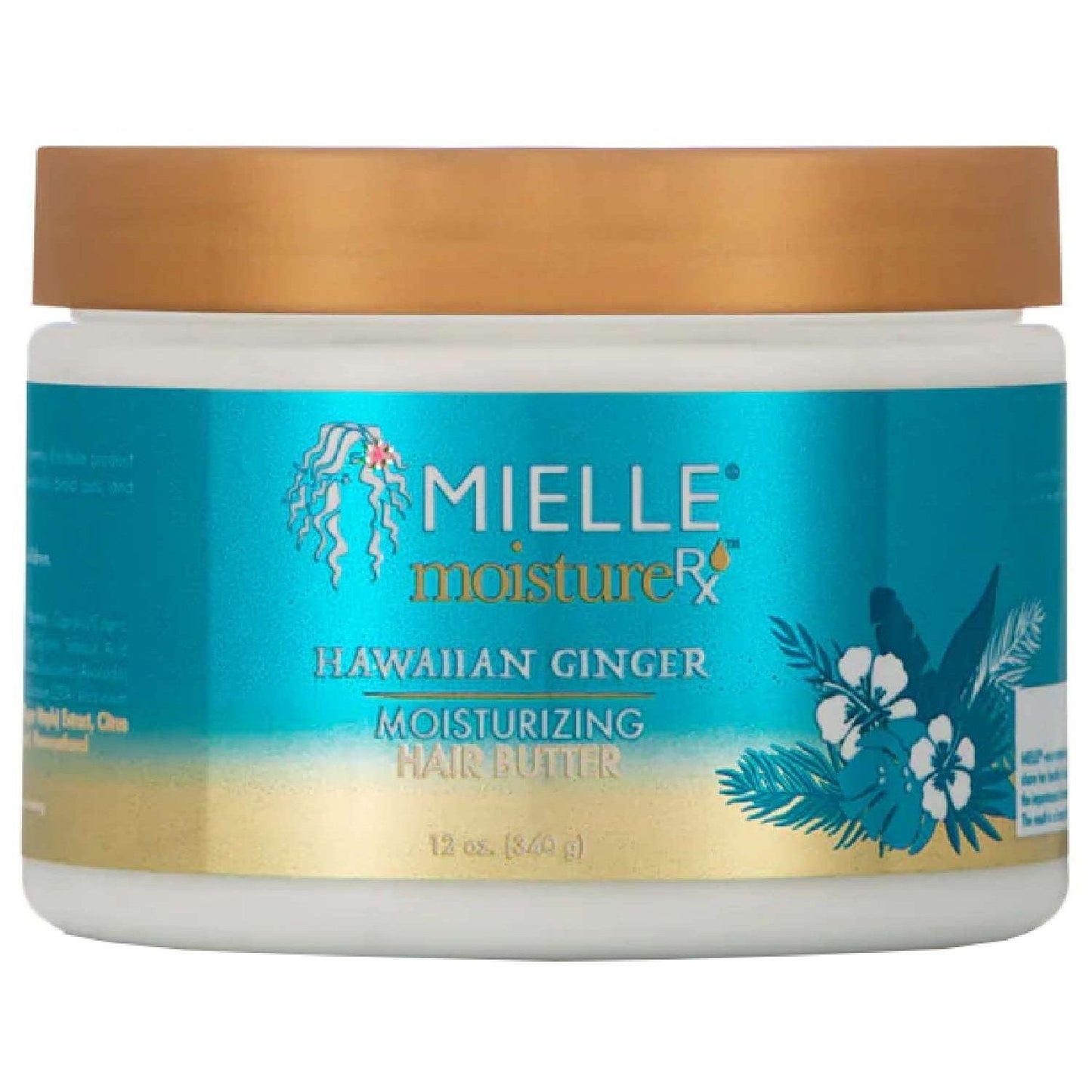 Mielle Moisture Rx Hawaiian Ginger Moisturizing Hair Butter 12.0 Oz