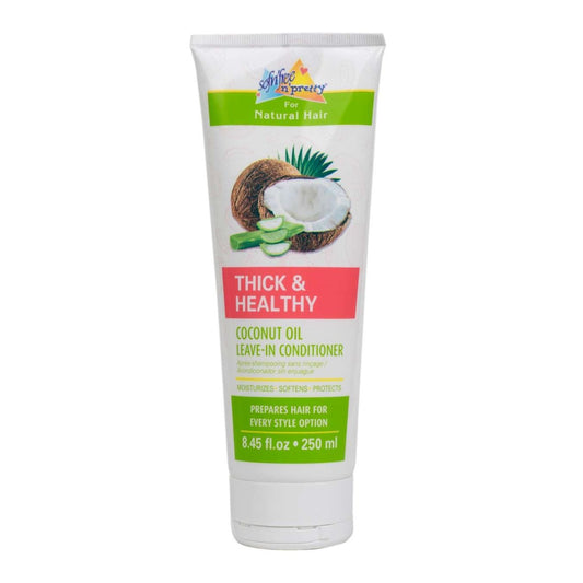 Sofnfree Pretty Thick  Healthy Coconut Oil Leave-In Conditioner 8.45 Fl Oz