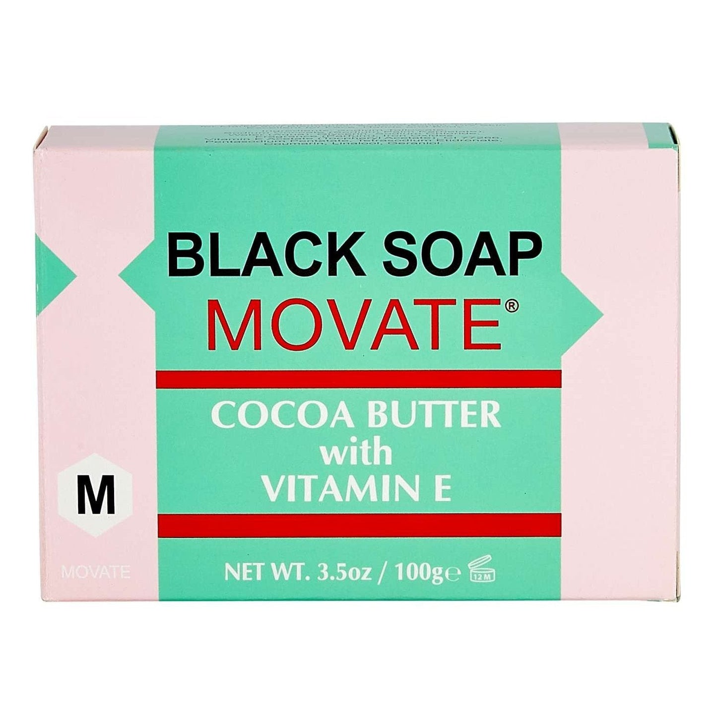 Movate Soap Black 3.5 Oz