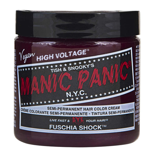 Manic Panic Semi Permanent Cream Hair Color - Fuschia Shock 4 Oz