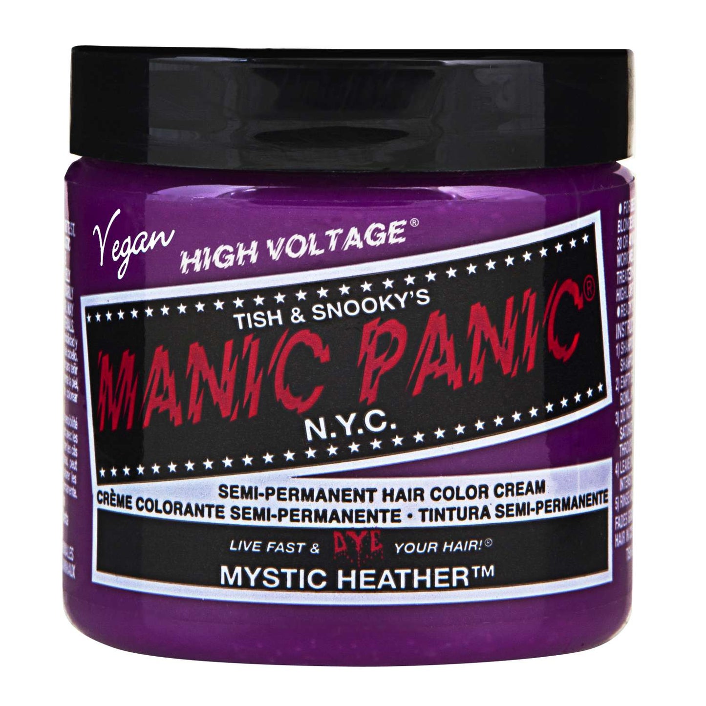 Manic Panic Semi Permanent Cream Hair Color - Mystic Heather 4 Oz