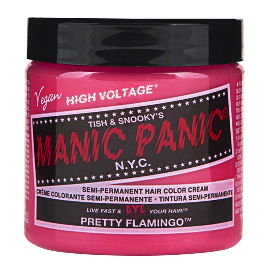 Manic Panic Semi Permanent Cream Hair Color - Pretty Flamingo 4 Oz