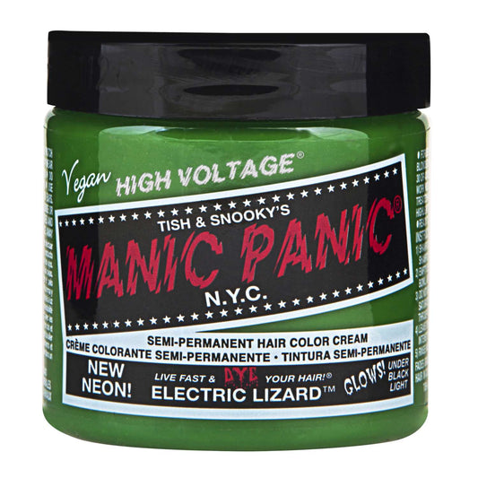 Manic Panic Semi Permanent Cream Hair Color - Electric Lizard 4 Oz