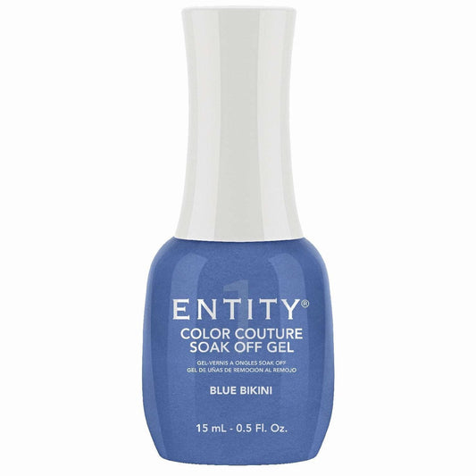 Entity Color Couture Soak Off Gel Blue Bikini 0.5 Fl Oz