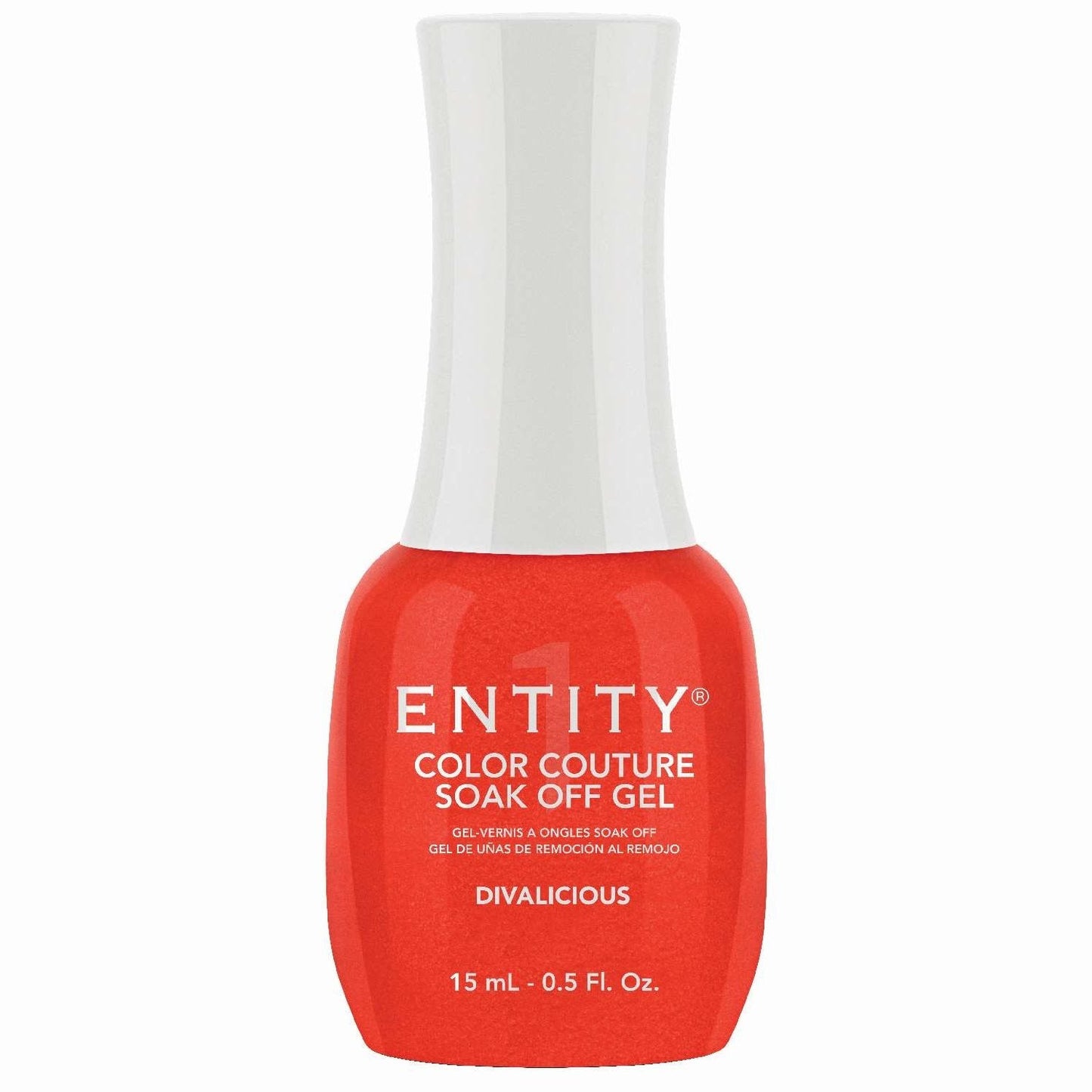 Entity Color Couture Soak Off Gel Divalicious 0.5 Fl Oz