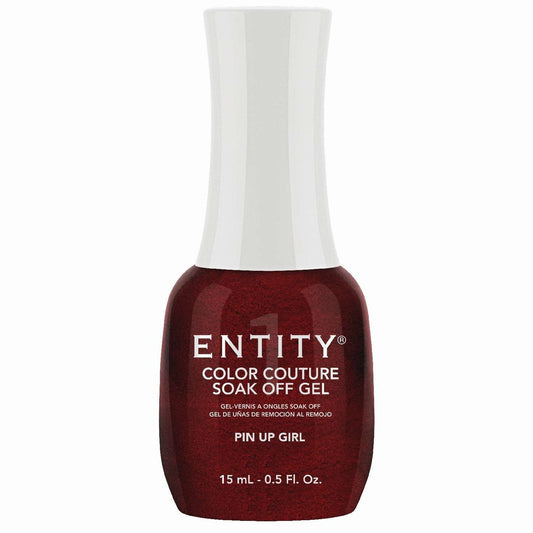 Entity Color Couture Soak Off Gel Pin Up Girl 0.5 Fl Oz