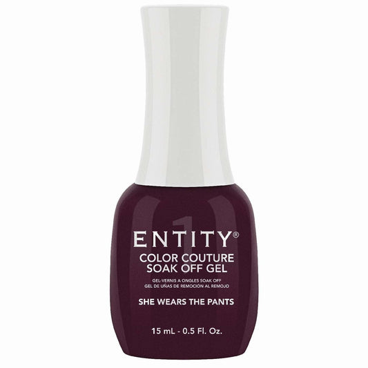 Entity Color Couture Soak Off Gel She Wears The Pants 0.5 Fl Oz